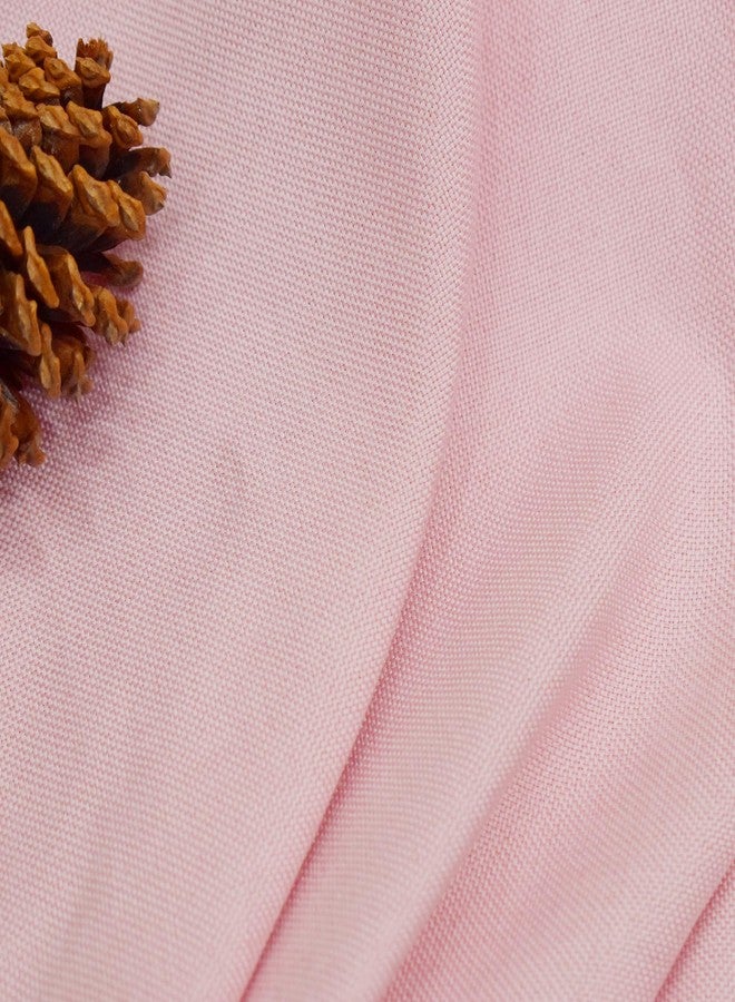 UPOPO Pink Kitchen Tier Curtains 16 inches Long Over Sink Linen Textured Cafe Curtains Short Caravan Bathroom Privacy Small Mini Half Window Curtain Basement 2 Panels Rod Pocket - Image 5